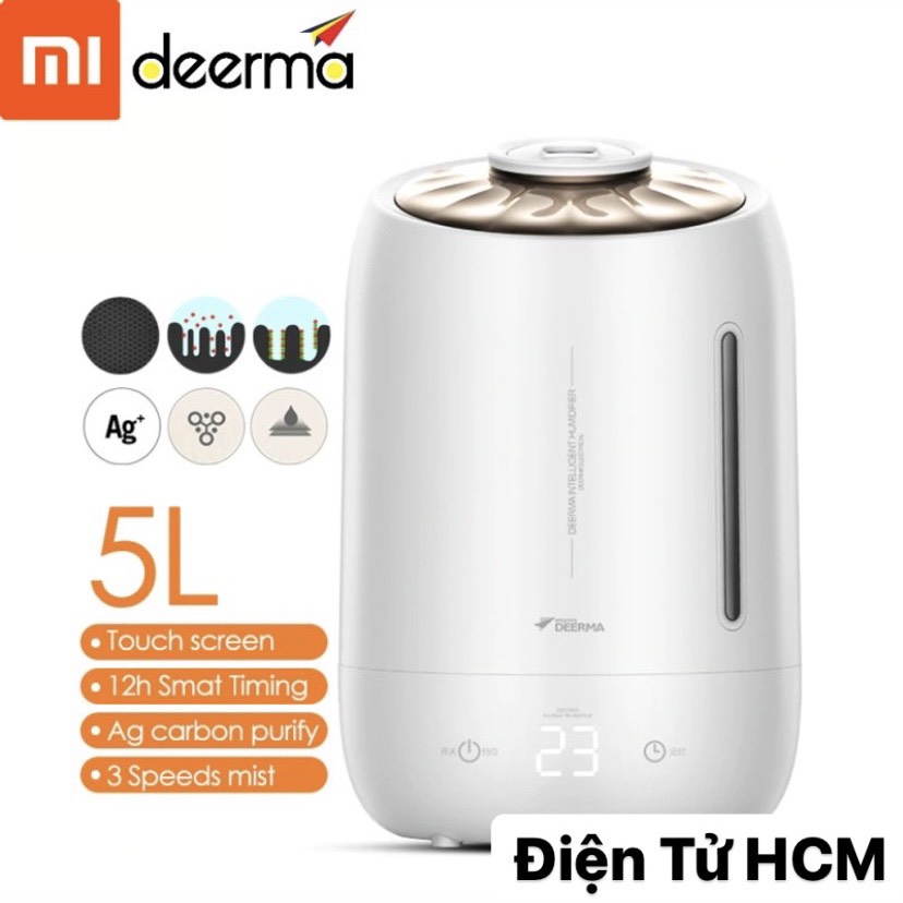 [Mã ELHA22 giảm 5% đơn 300K] Máy phun sương tạo ẩm không khí Xiaomi Deerma F600 - Hàng Chính Hãng