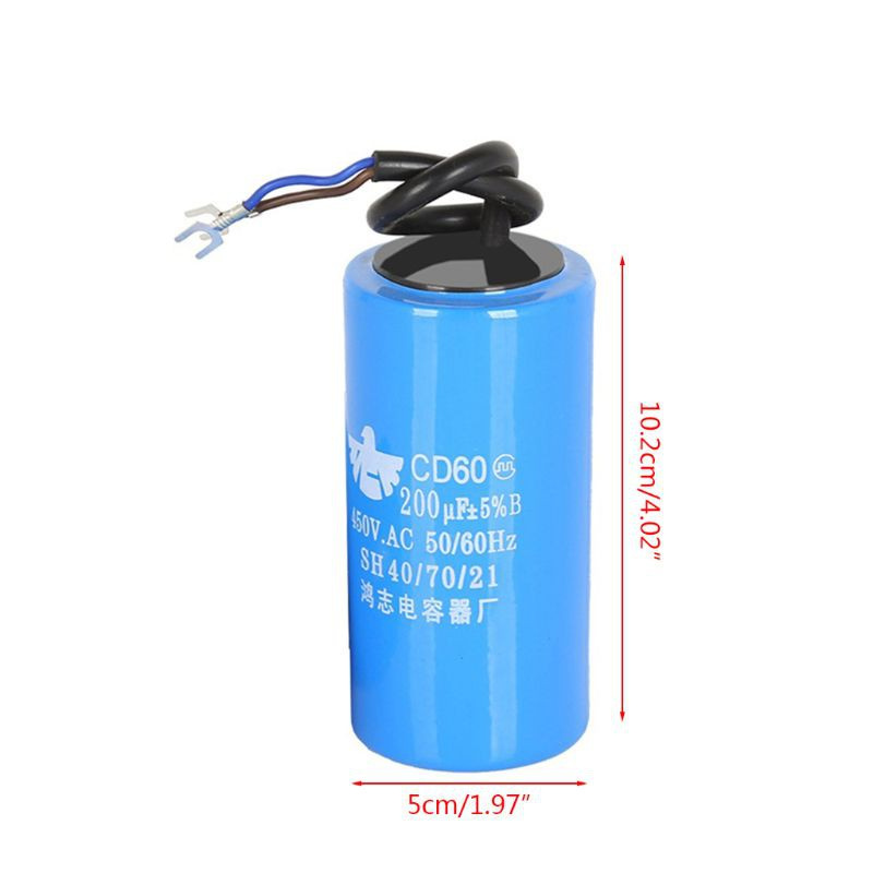 Tụ Điện Khởi Động Chất Lượng Cao Lilyx 250-450v Ac 200uf Cd60