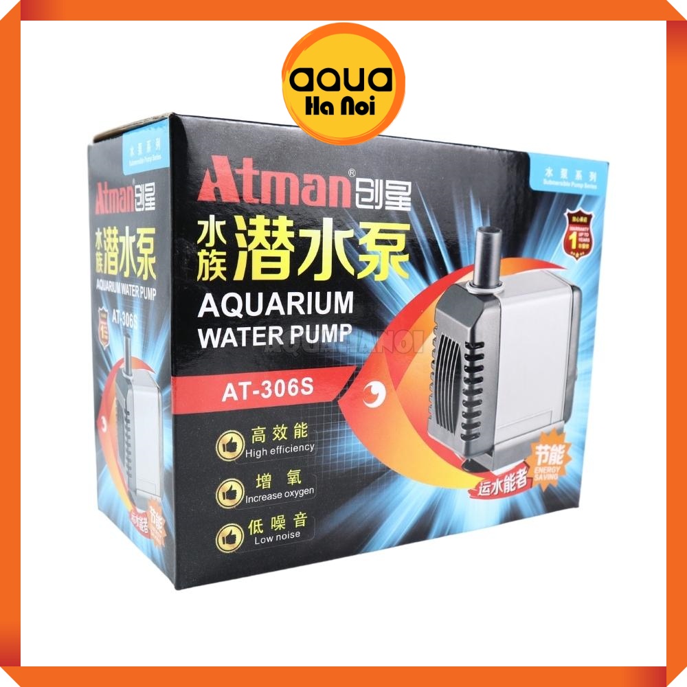Máy bơm bể cá Atman AT 301s,302s,303s,304s,305s,306s - Máy bơm nước hồ cá thủy sinh siêu êm