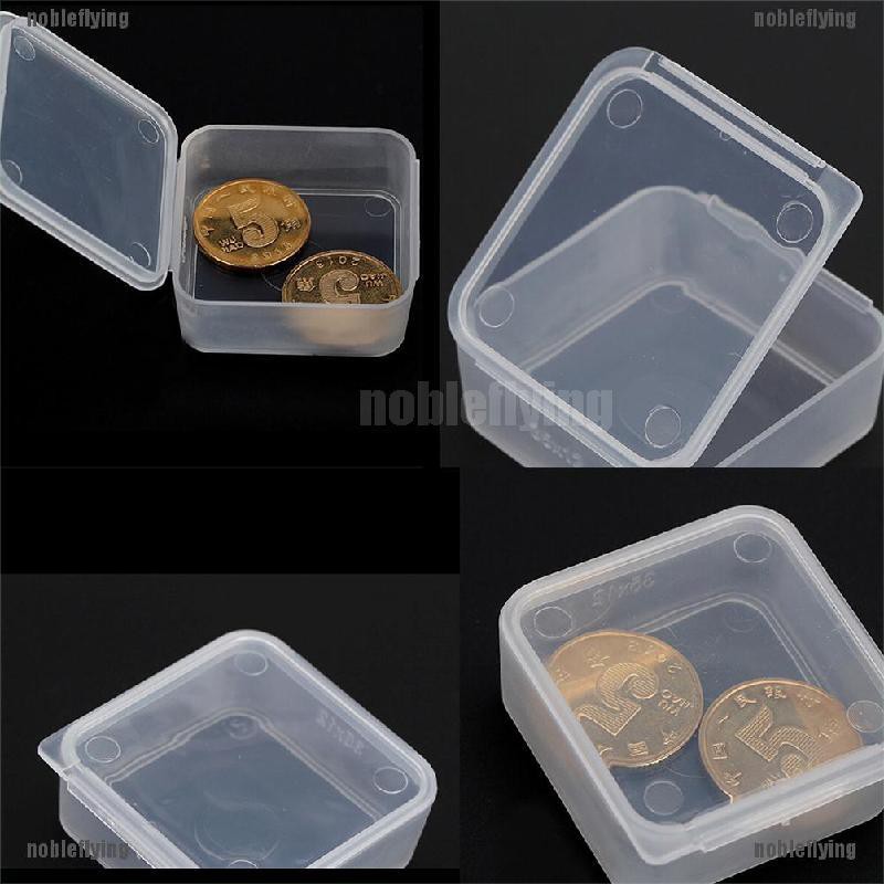 Set 5 Hộp Nhựa Trong Suốt Đựng Thẻ Ngân Hàng Đa Năng Tiện Dụng
