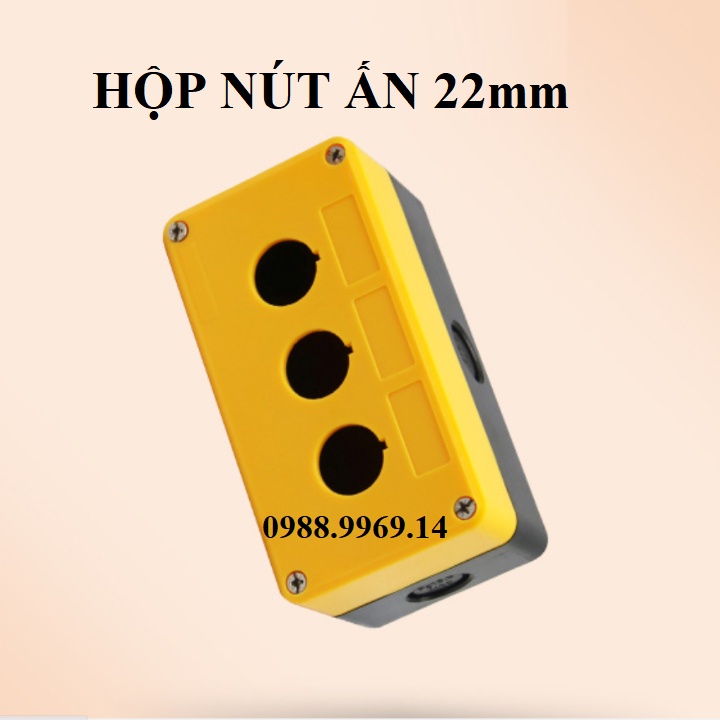 Hộp Nút Nhấn Lỗ 22mm có chống nước