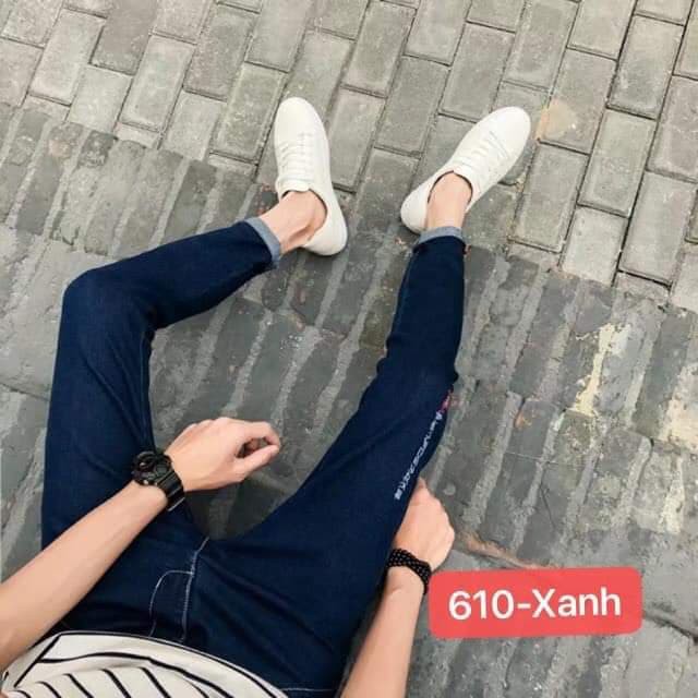 Quần jean nam đen classic mà 621, full size 27-34