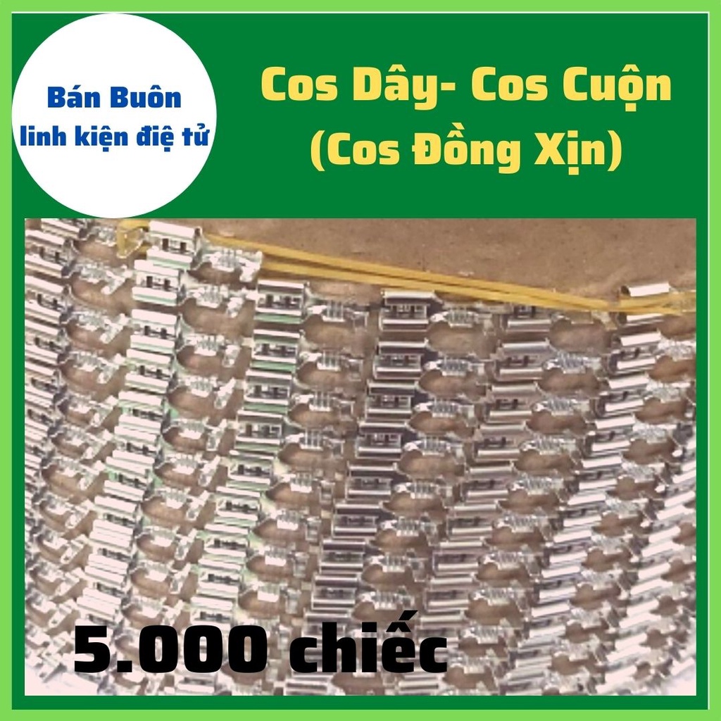Cos khuyên tròn, cos tròn 4.2mm, Cos gài 6.3 ( Phục vụ cho nhà máy sản xuất)