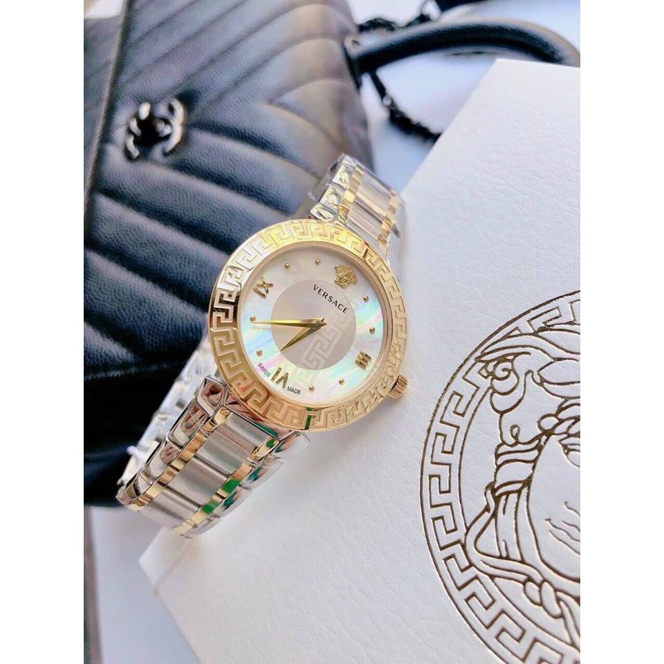 Đồng Hồ Nữ Versace Dây Thép Cao Cấp, Bảo Hành 24 Tháng