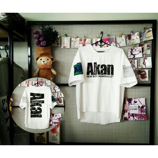 [VẢI XỊN+KÈM HÌNH THẬT] Áo thun nam tay lỡ Overtee Akan trắng lai bầu xẻ tà