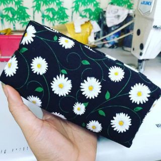 Hộp bút bigsize handmade hoa cúc