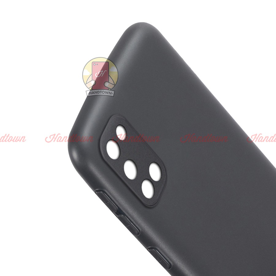 Ốp Lưng Oppo A52 / A72 / A92 Silicone Dẻo Đen