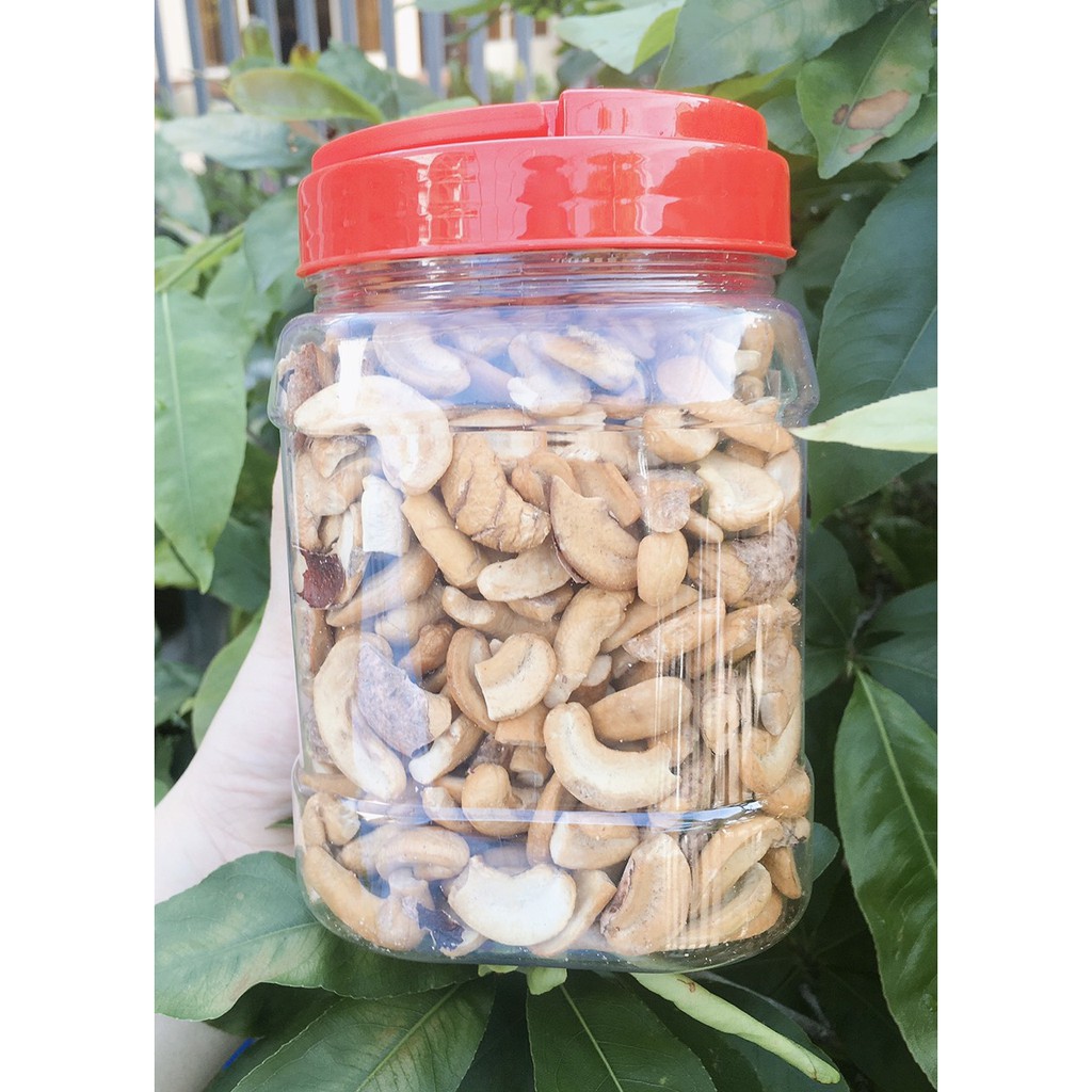2KG HẠT ĐIỀU RANG MUỐI BỂ/VỠ ĐÔI/BA/BỐN GIÒN THƠM GIÁ CỰC RẺ (ĐÓNG HỘP 500G)