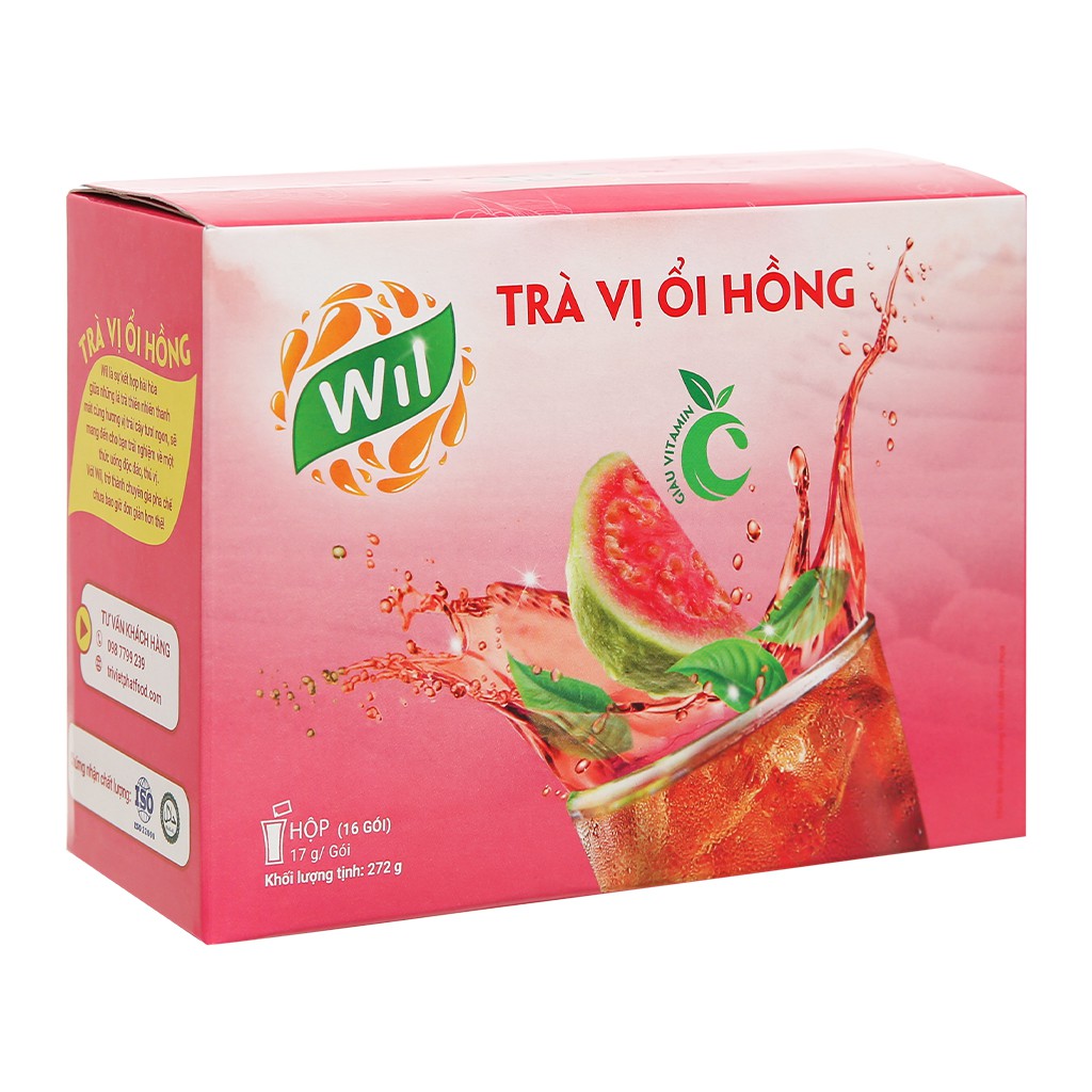 Trà ổi hồng Wil hộp 272g