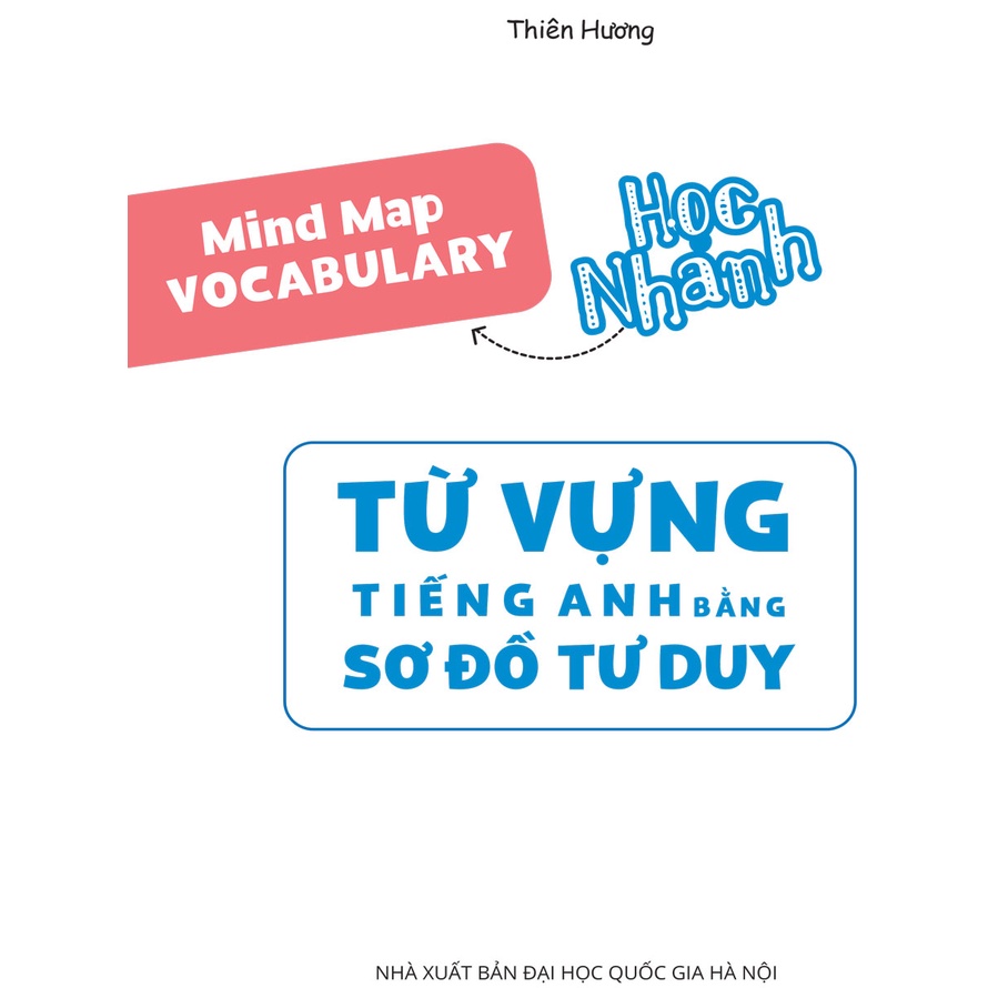Sách - Mind Map Vocabulary - Học Nhanh Từ Vựng Tiếng Anh Bằng Sơ Đồ Tư Duy (Megabook)
