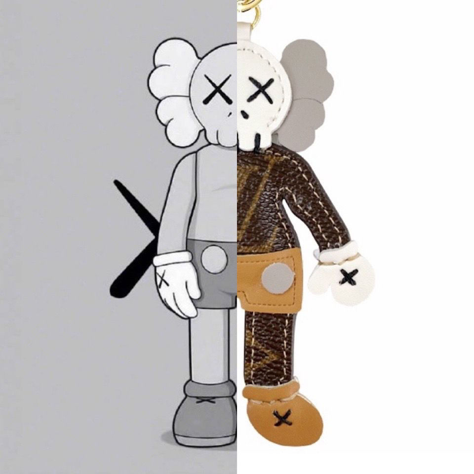 Móc Khóa Hình Nhân Vật Kaws X Lv