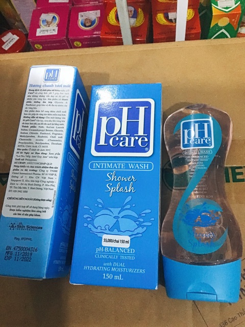 Dung Dịch vệ sinh PH care 150ml. Date xa