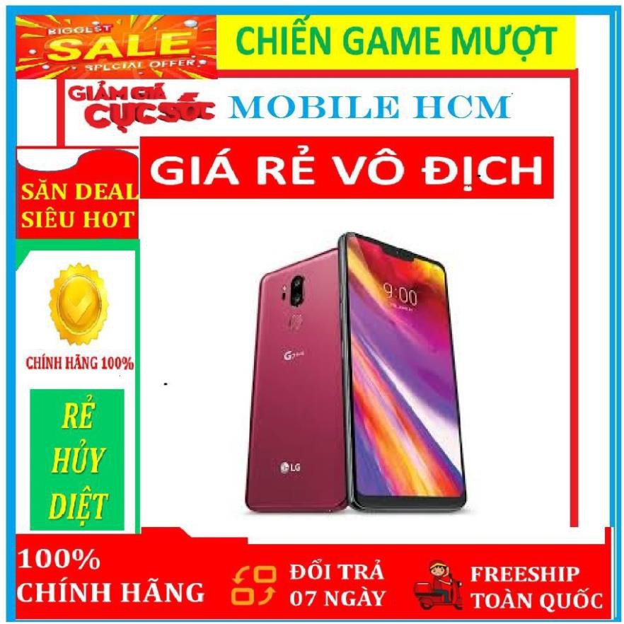 điện thoại LG G7 ram 4G/64G mới ,, Cấu hình mạnh Snapdragon 845, Chơi PUBG-Liên Quận cực đỉnh