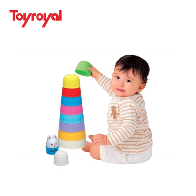 Bộ xếp thâp thỏ con Toyroyal