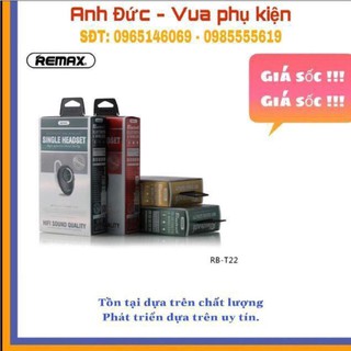 Tai nghe bluetooth 4.2 remax rb-t22 -chính hãng bảo hành 12 tháng