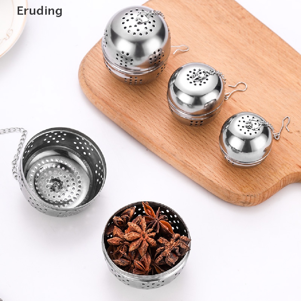 Dụng Cụ Lọc Trà Hình Quả Bóng Bằng Thép Không Gỉ