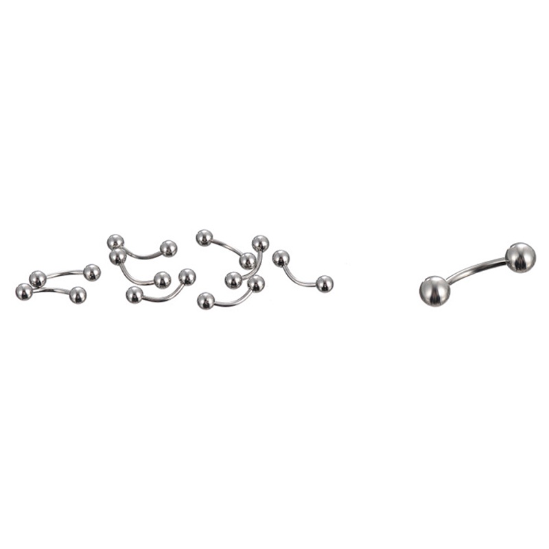 Khuyên xỏ cơ thể bằng thép không gỉ thời trang tiện lợi