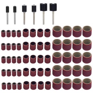 Bộ 66 Cái Gồm 60 Vòng Nhám Và 6 Đầu Giấy Nhám