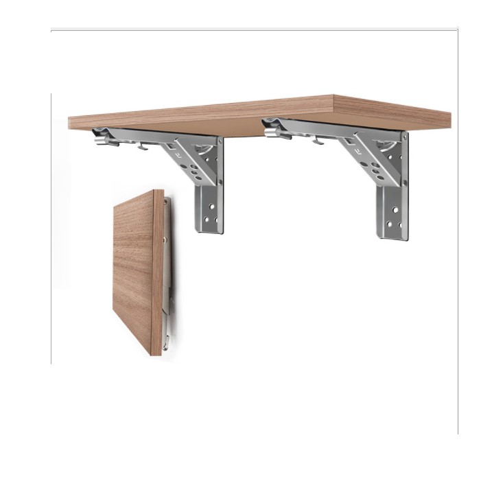 Bộ 2 bản lề gập INOX 304 chịu tải 60kg | BigBuy360 - bigbuy360.vn