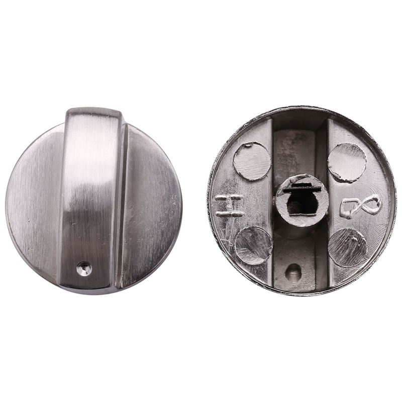 Bộ 8 Nút Vặn Bếp Ga Bằng Kim Loại 6mm Thay Thế Tiện Dụng