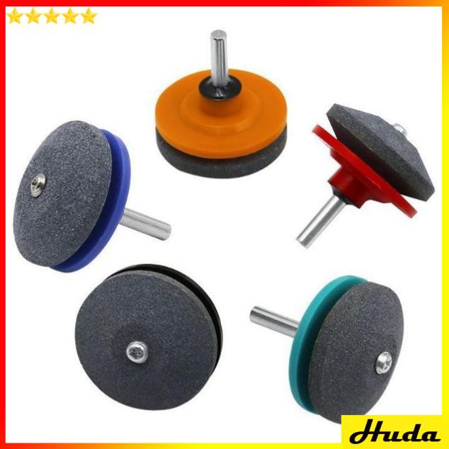 Đá mài dao kéo gắn máy khoan cầm tay  -  đồ làm mộc