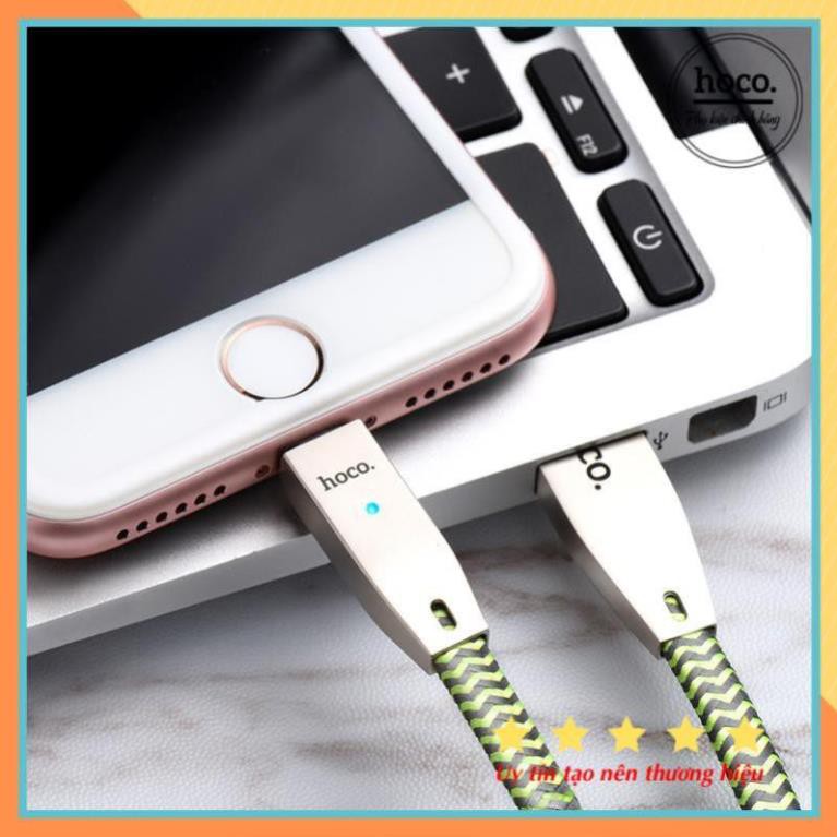 Dây Cáp Sạc Tự Ngắt Khi Pin Đầy Cho Iphone Hoco U11 Chính Hãng