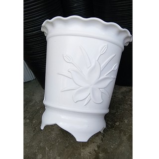 Chậu trồng hoa giả sứ