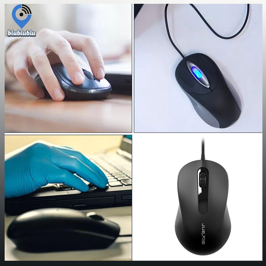 【Hàng sẵn sàng】【cod】1.5m Wired Gaming Mouse USB Computer Mouse Gamer Silent Optical Mice | BigBuy360 - bigbuy360.vn