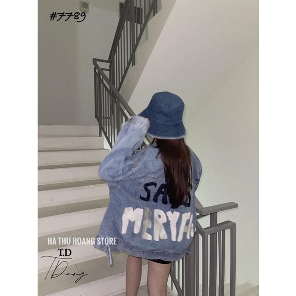 Áo khoác bò Gucci Sais siêu hot hit