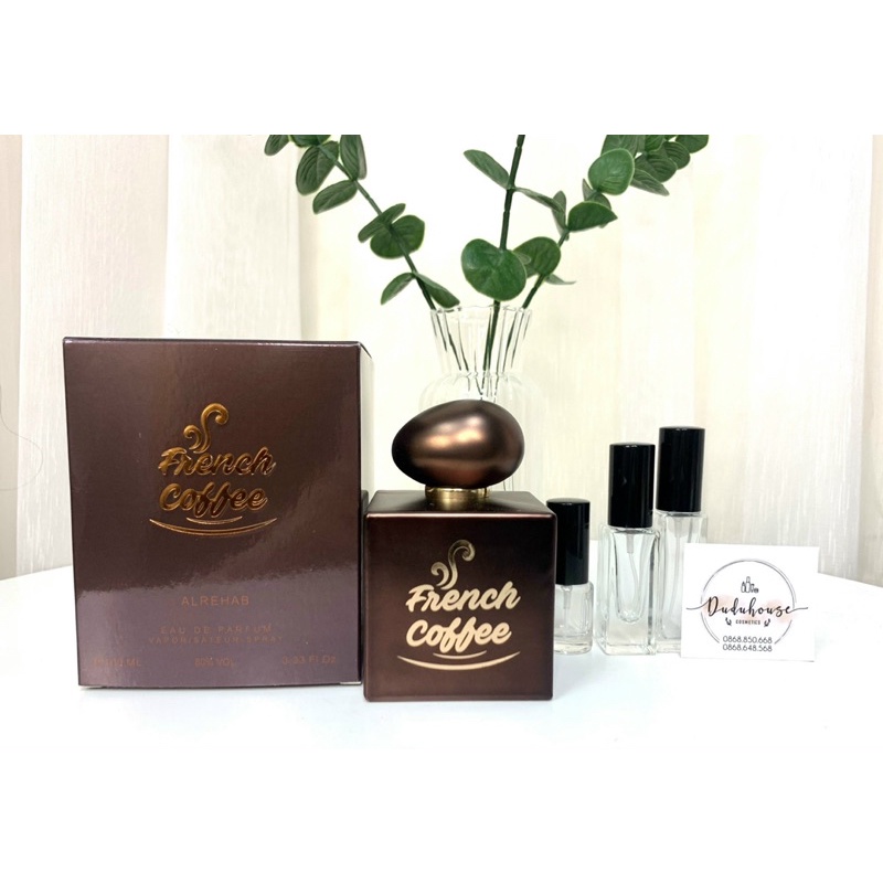 Mẫu thử nước hoa Perfume French Coffee 2ml/5ml/10ml