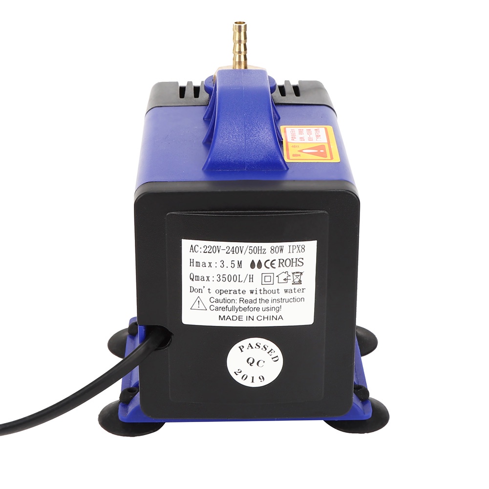 Có thể bán buôn Máy khắc 80W 3 5m bơm chìm cho động cơ trục chính CNC Cắm điện 220V Hàng giao ngayWestvirginia058