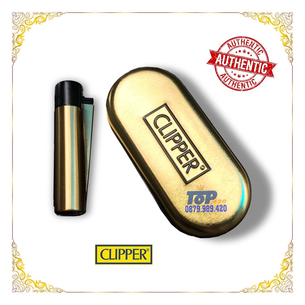 Bật lửa clipper chuẩn EU bền đẹp dùng bao ngon