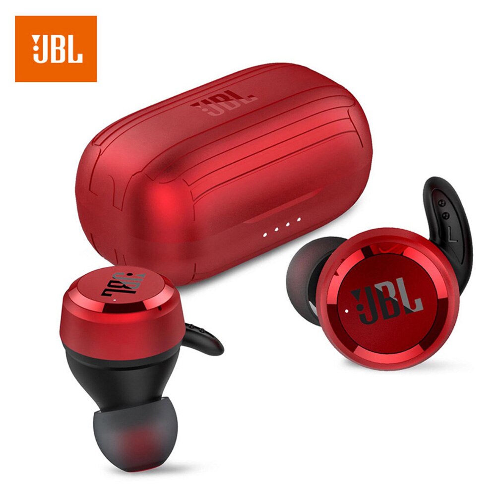 Tai nghe không dây bluetooth JBL-T280 TWS có hộp sạc phong cách thể thao IPX5