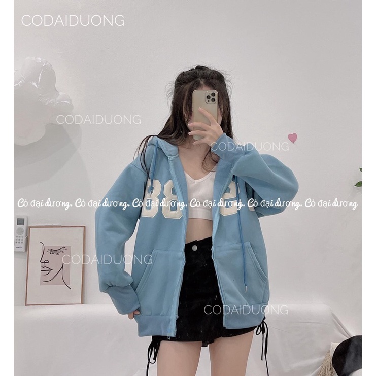 áo khoác nỉ số 1988 kéo khoá | BigBuy360 - bigbuy360.vn