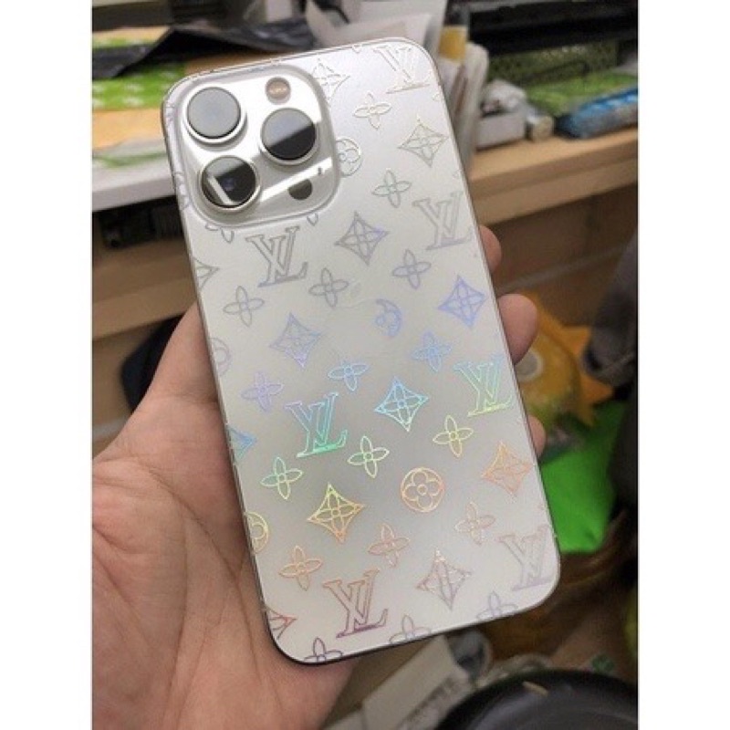 Miếng dán lưng máy họa tiết LV titan 7 màu cho iPhone 7 -> 13 Pro Max , 12, 12 Pro Max, 11, XS Max, XS, 7plus, 8plus
