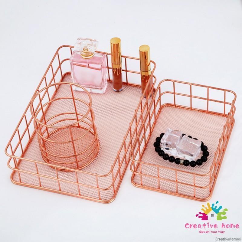 Rổ kim loại đựng đồ dùng tiện lợi