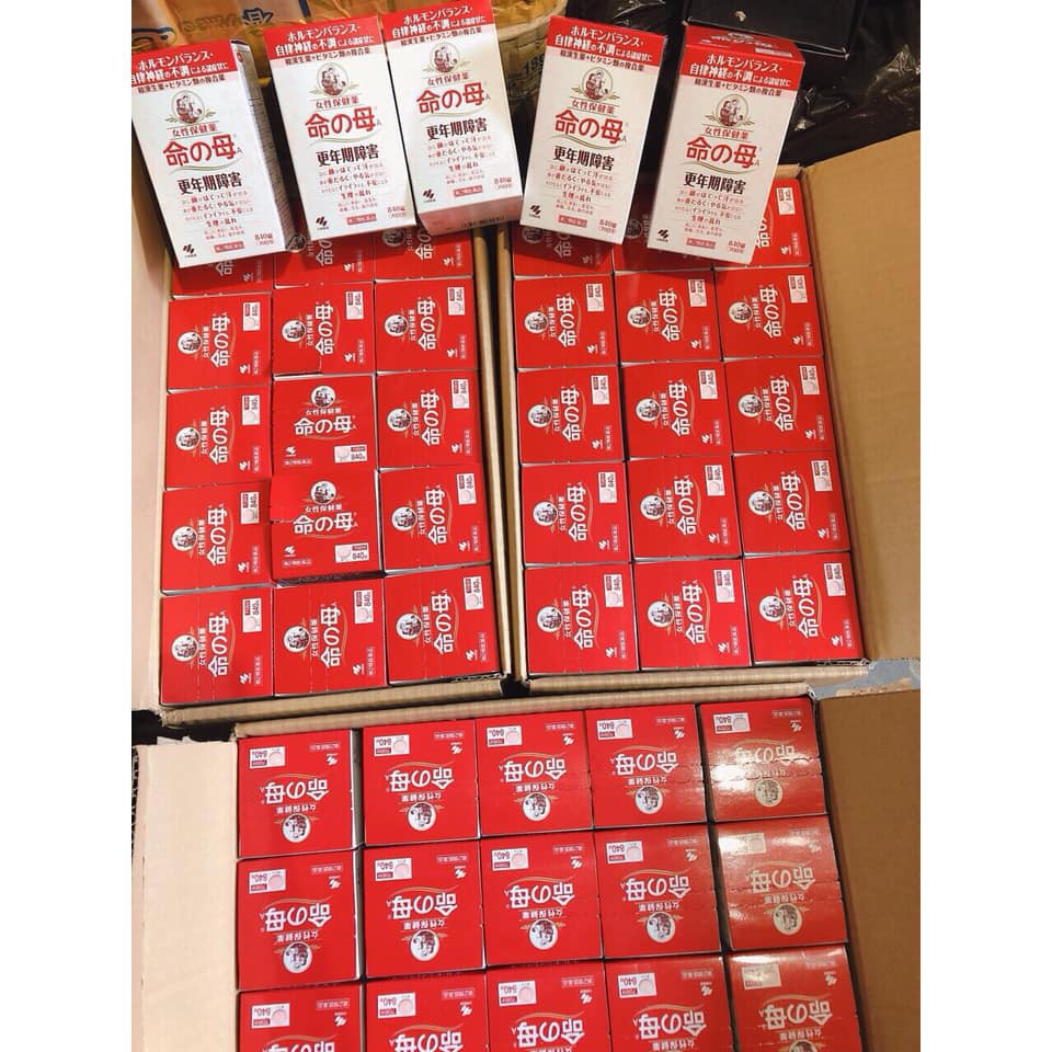 Viên Uống Tiền Mãn Kinh Kobayashi Nhật Bản 840 vien chuẩn hàng nhật giá tốt