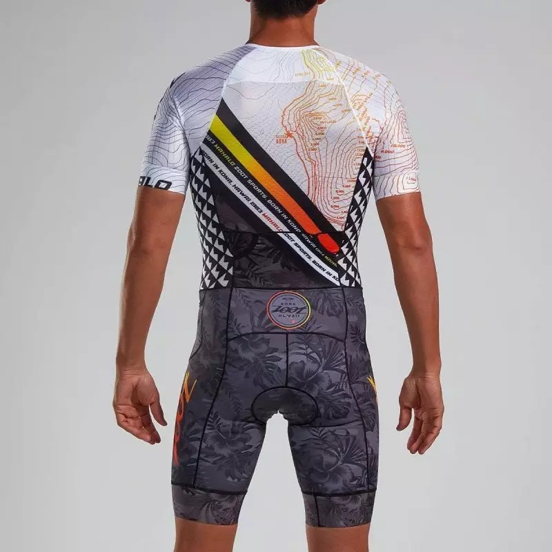Bộ quần áo trisuit nam ZOOT Mens LTD Tri Aero FZ Racesuit  – Mahalo