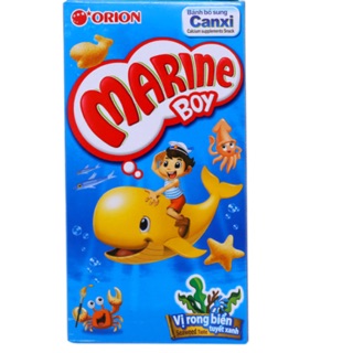 Bánh cá Marine Boy vị rong biển tuyết xanh hộp 32g