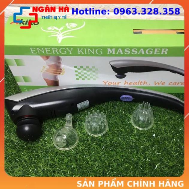 Máy massage cầm tay, máy massage toàn thân 3 đầu A-2007 Akiko