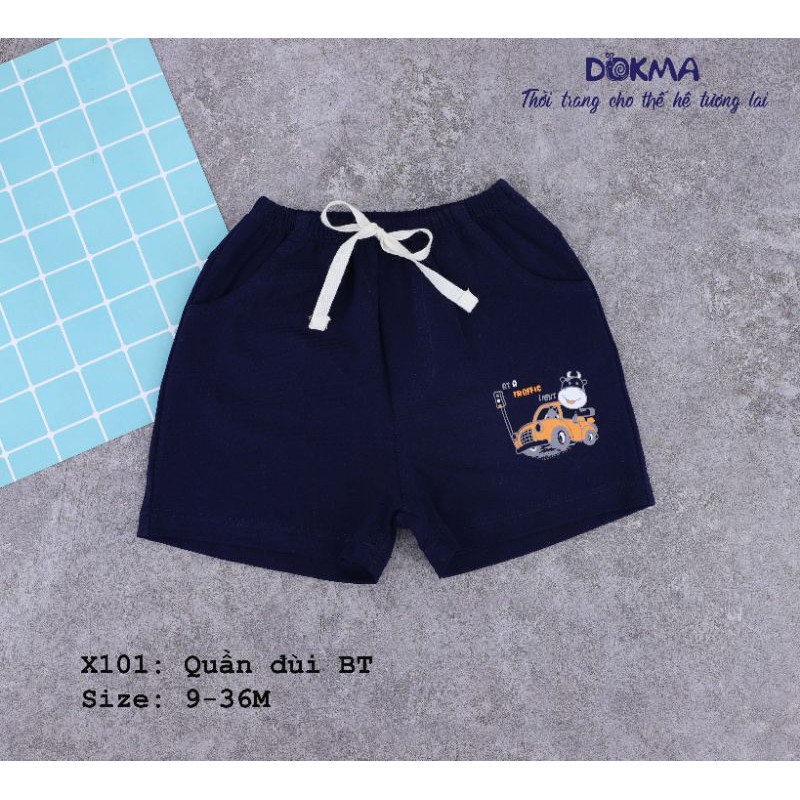 Sz 9-36m Quần đùi bé trai Dokma X710