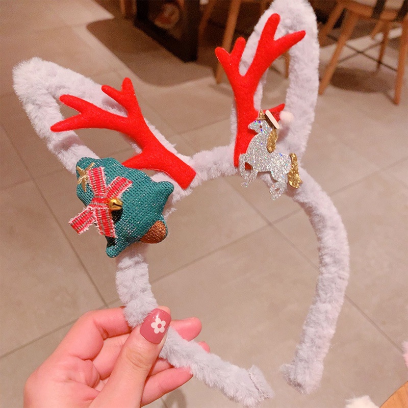 Flgo Băng Đô Giáng Sinh Hình Người Tuyết Tuần Lộc Hoạt Hình