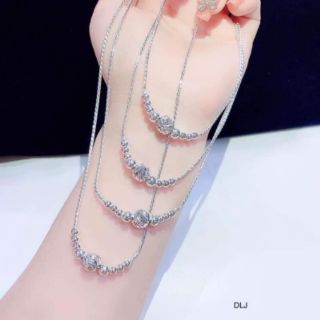 VÒNG CỔ BI BẠC CHO BÉ GÁI
