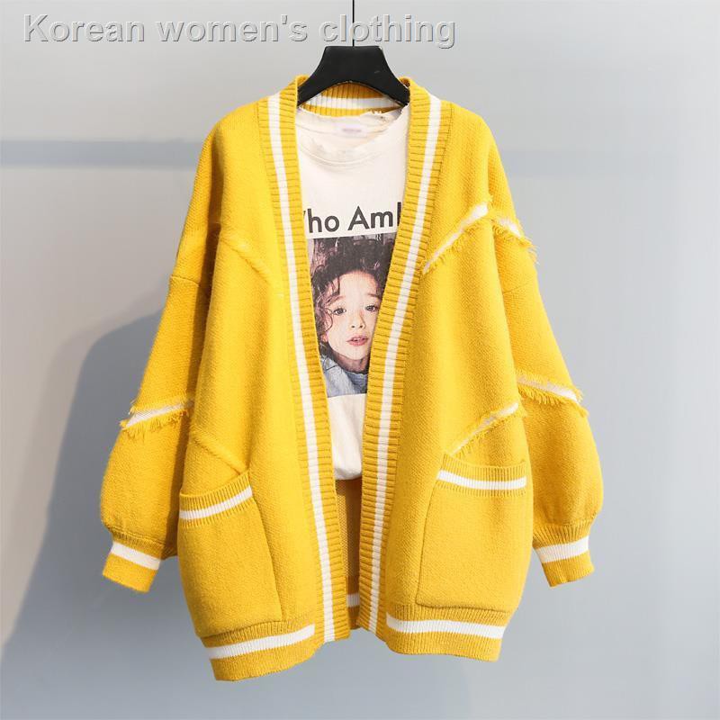 Áo Khoác Cardigan Dệt Kim In Chữ Tiếng Anh Cá Tính