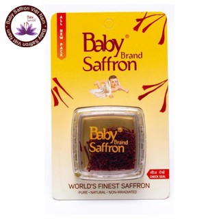 Nhuỵ Hoa Nghệ Tây Baby Saffron Chính Hãng, Hộp 1gr, Nhập khẩu Ấn Độ Giúp Ngủ Ngon, Dễ Ngủ