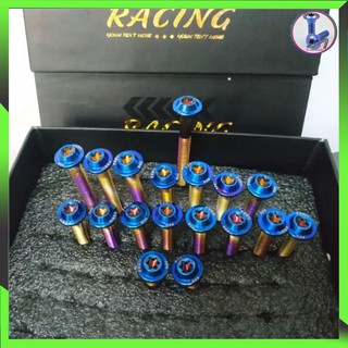 {Fee ship - Hàng có sẵn } Ốc proti lốc winner full bộ hai bên 18 con,oc proti , ốc kiểu xe máy