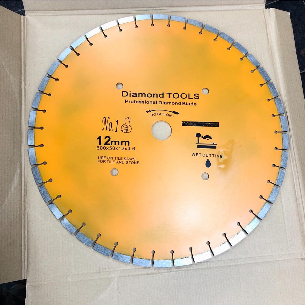 Lưỡi Cắt Đá Hoa Cương Diamond Phi 350-400-500-600 Hàng Loại 1