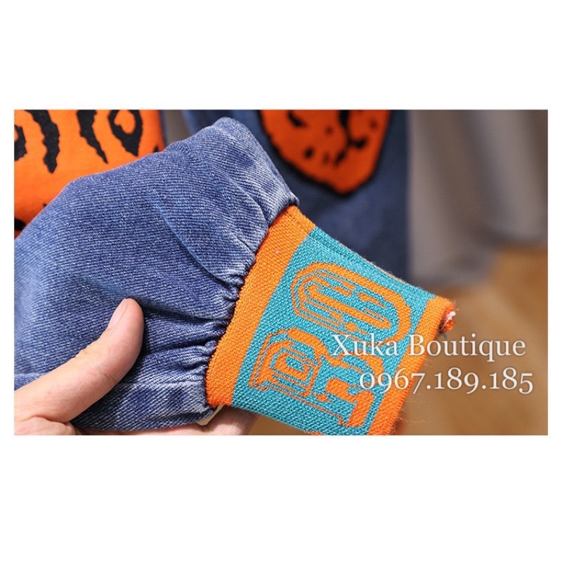 Set Quần Jeans QC Cao Cấp Bé Trai - Quần Jean Áo Nỉ xốp Siêu Đẹp [Ảnh Thật