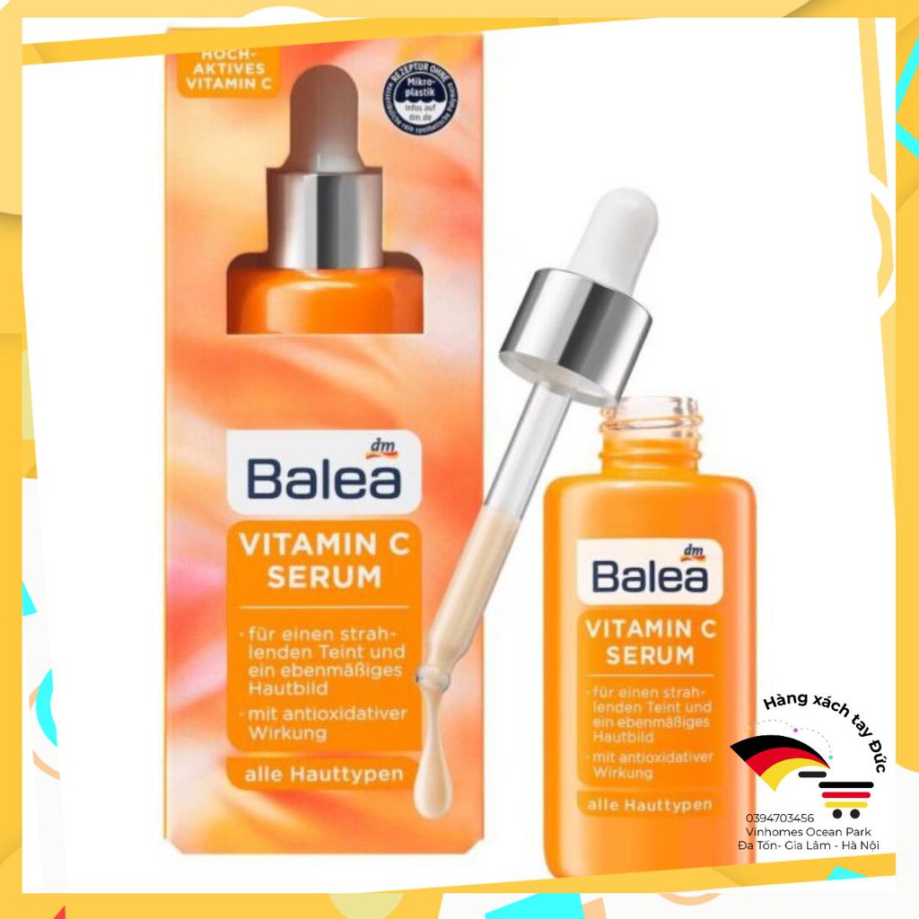 [ HÀNG ĐỨC CHÍNH HÃNG ] Balea Vitamin C Serum 30ml