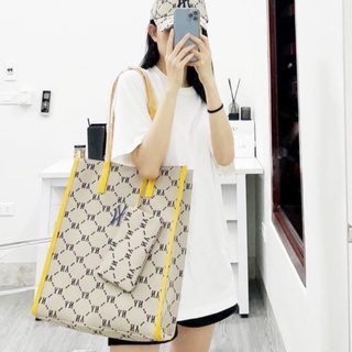 Túi MLB NY Monogram Tote Bag B4022 | Full Tag Code